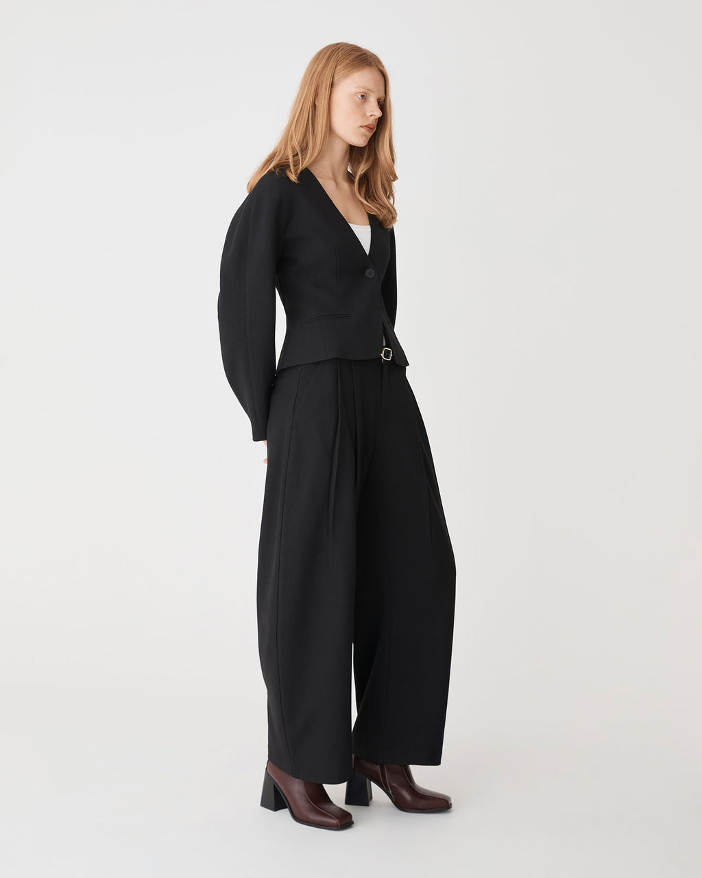 Pippa Rounded Shoulder Blazer