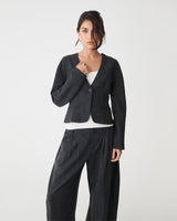 Pippa Rounded Shoulder Blazer