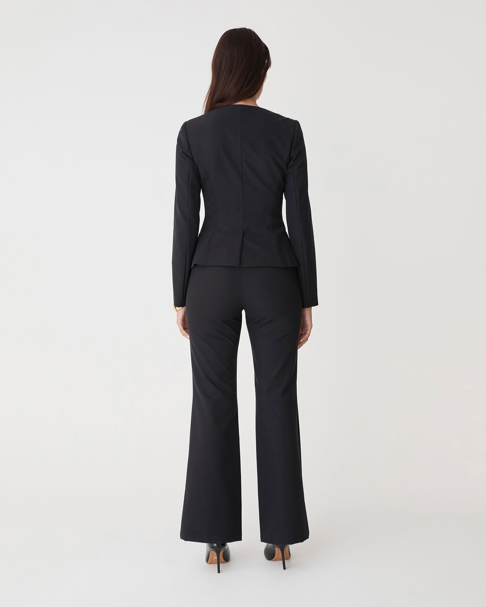 Thea Scoop Neck Blazer