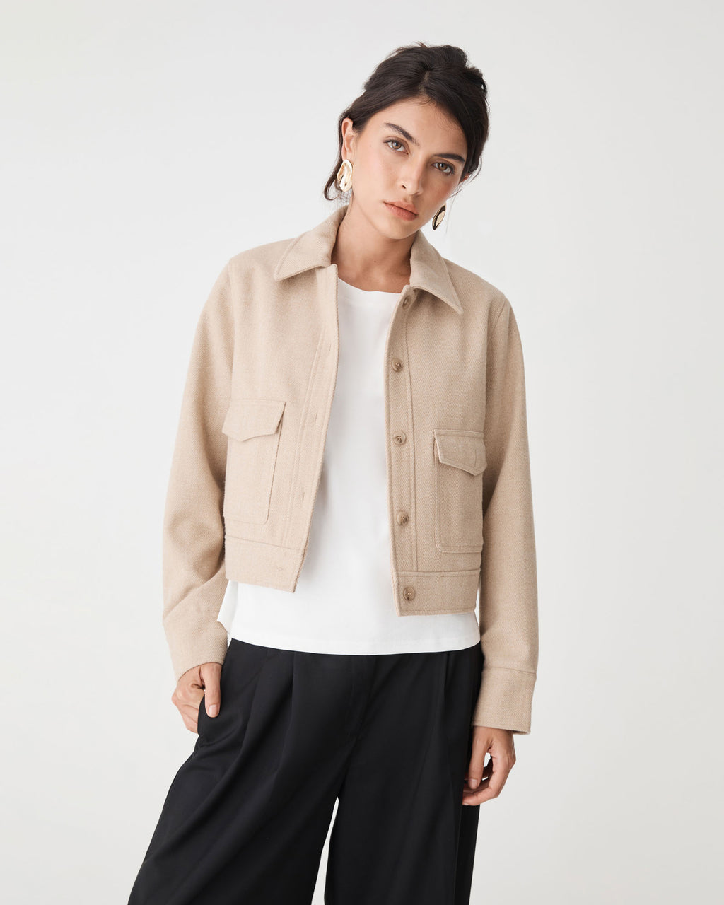 Holland Cropped Jacket