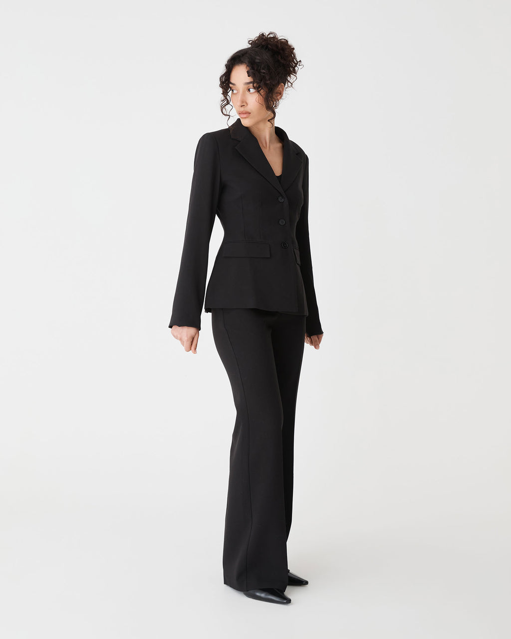 Lydia Fitted Waist Blazer
