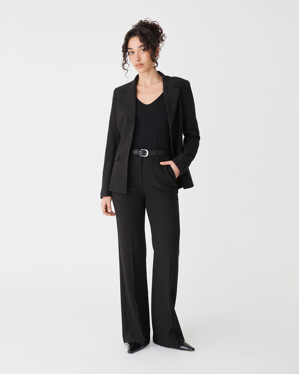 Lydia Fitted Waist Blazer