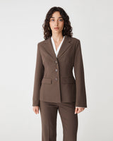 Lydia Fitted Waist Blazer