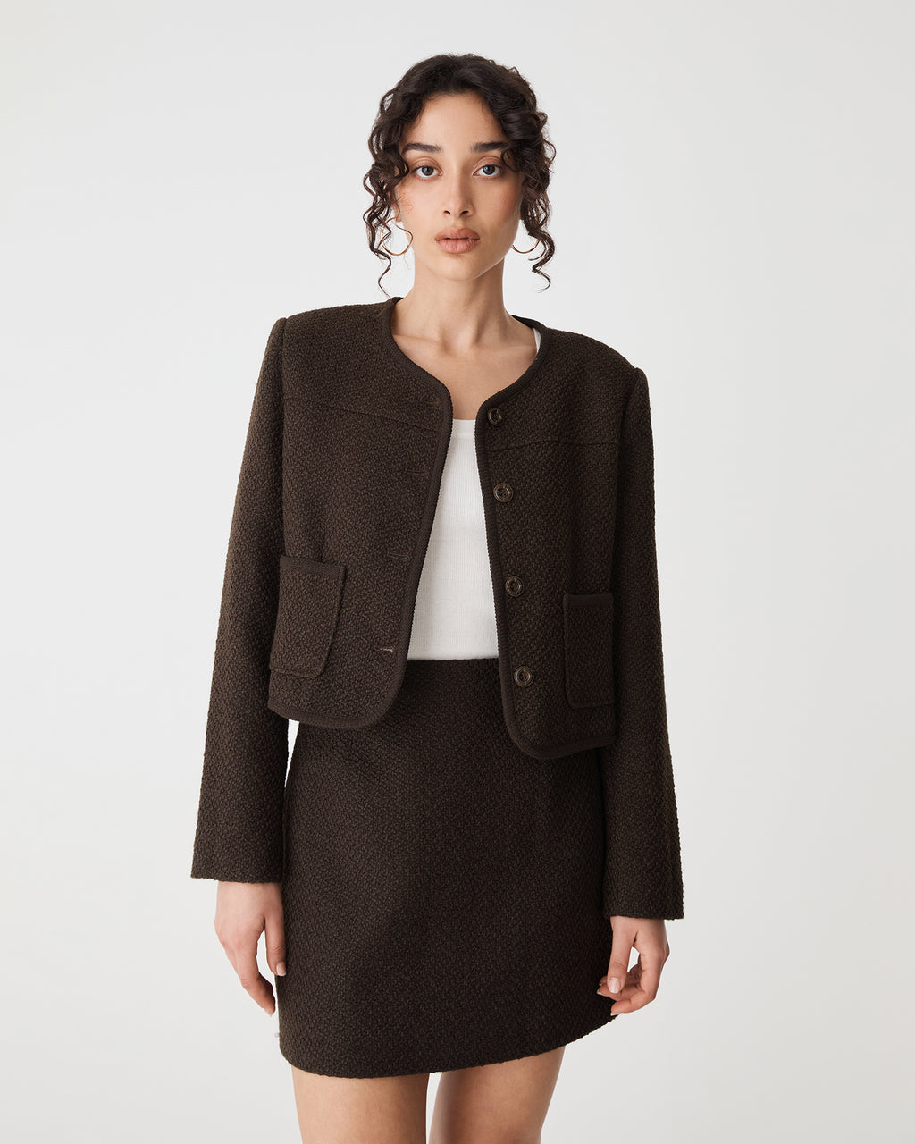 Aubery Tweed Jacket