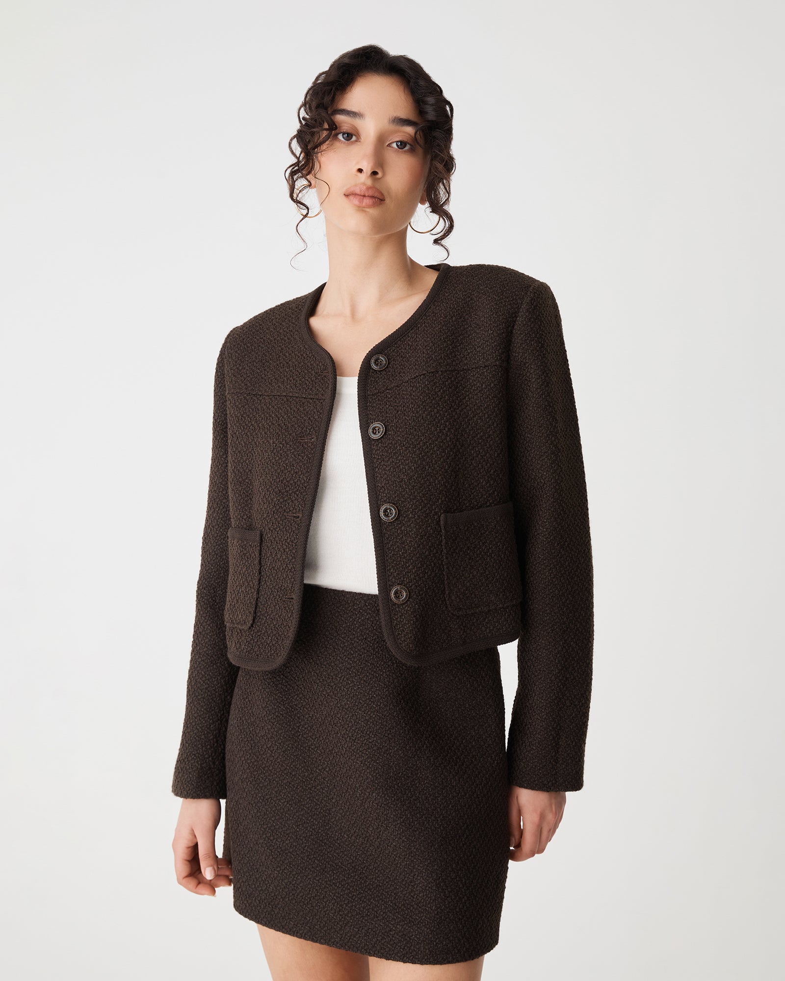 Aubery Tweed Jacket