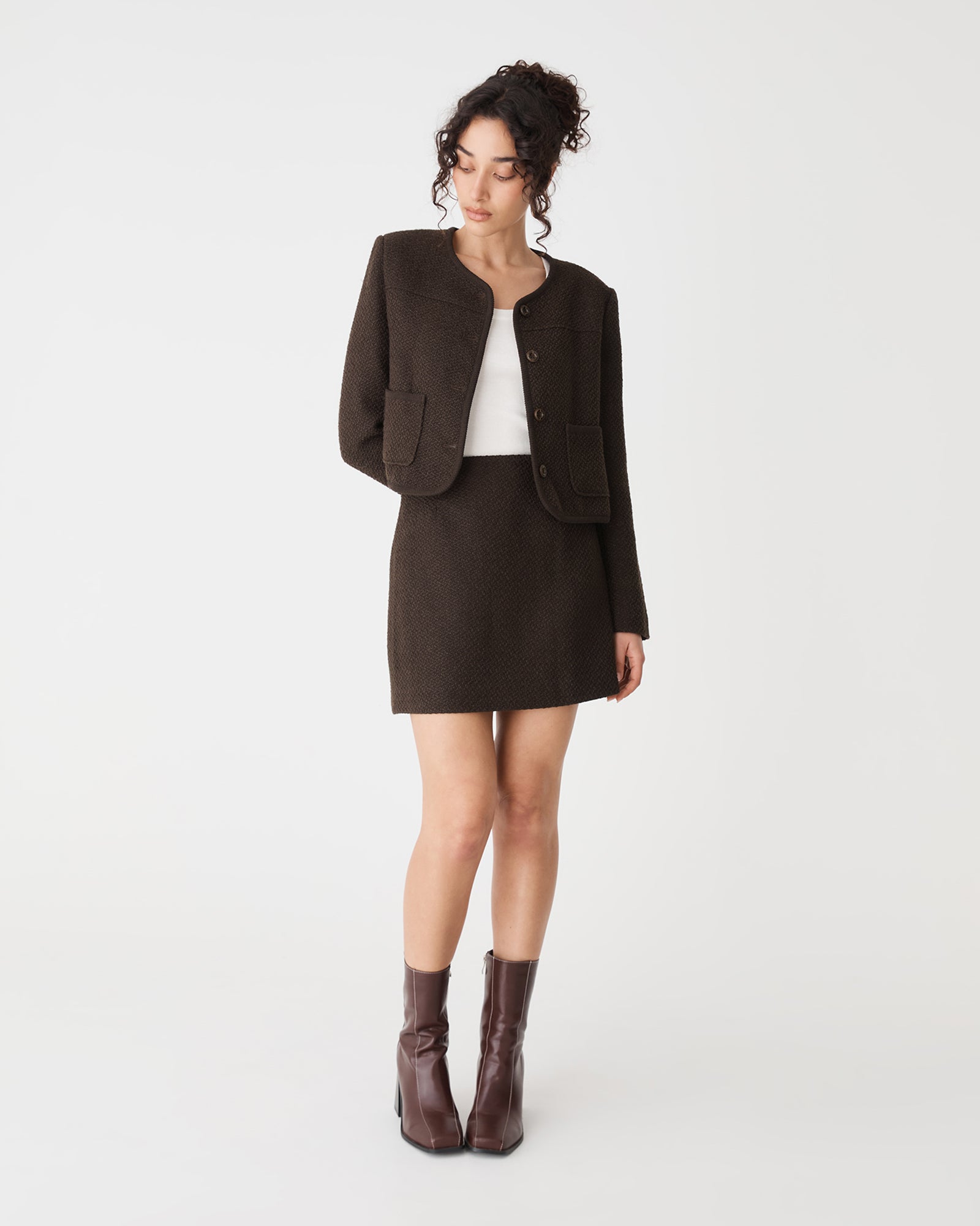 Aubery Tweed Jacket