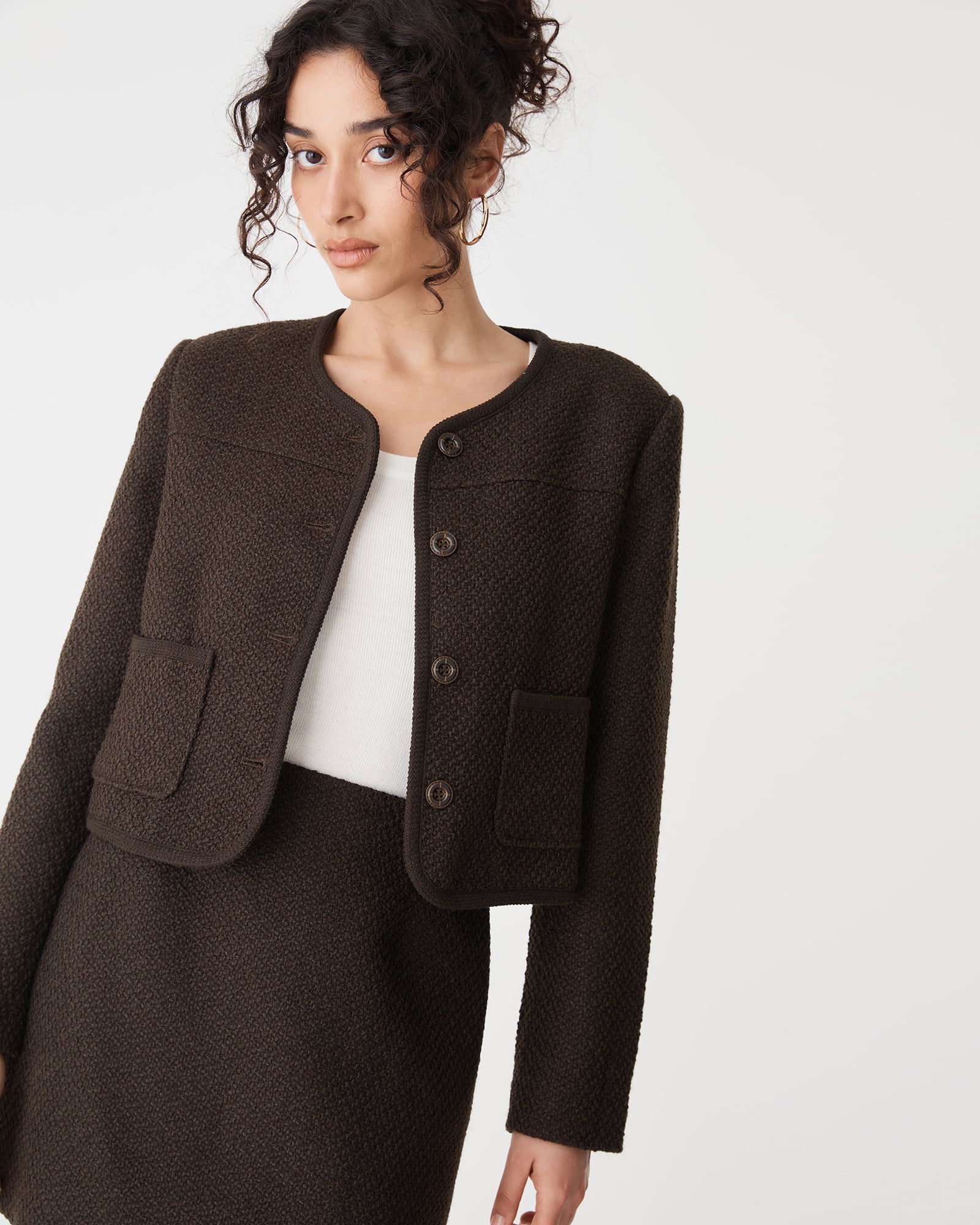 Aubery Tweed Jacket