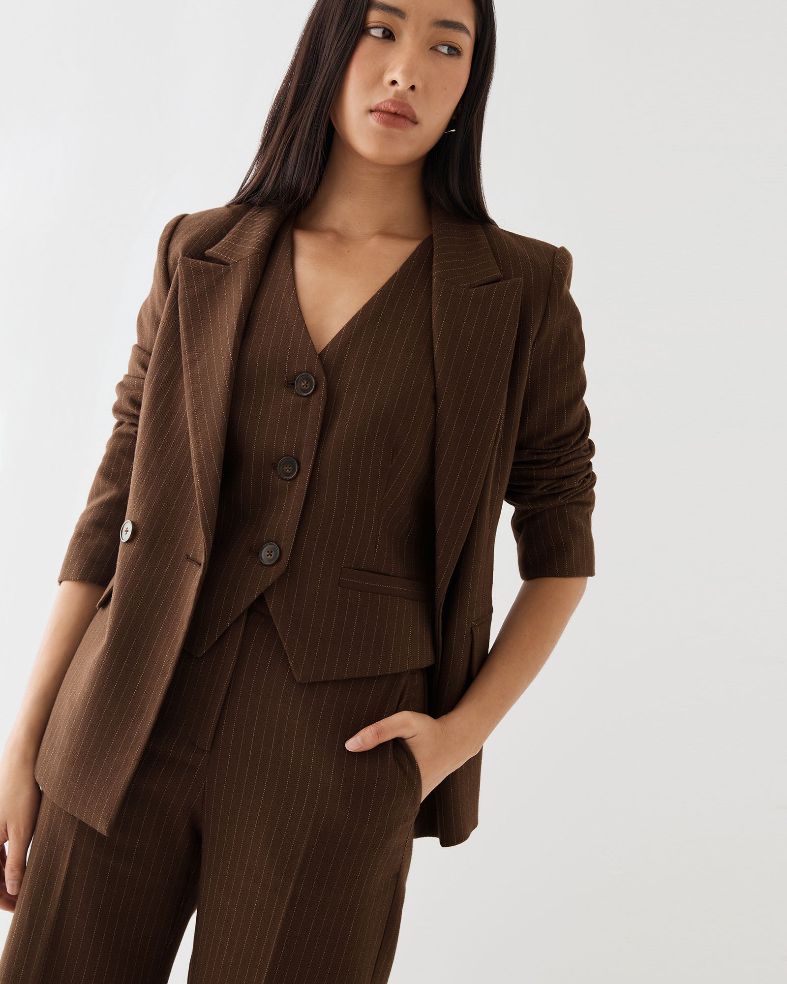 Zara Double Breasted Blazer