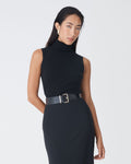 Suzie Turtleneck Rib Knit Top