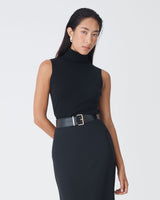 Suzie Turtleneck Rib Knit Top