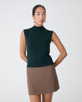 Dina Mock Neck Knit Top