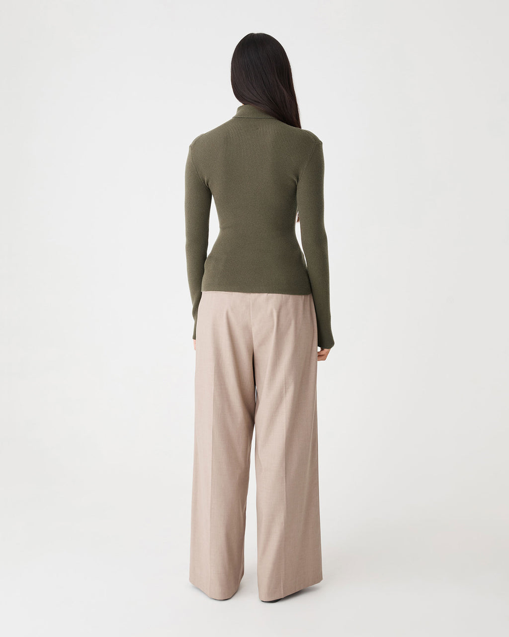 Ginny Ribbed Turtleneck Knit