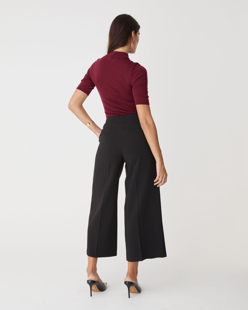 Ellen Wool Short Sleeve Knit