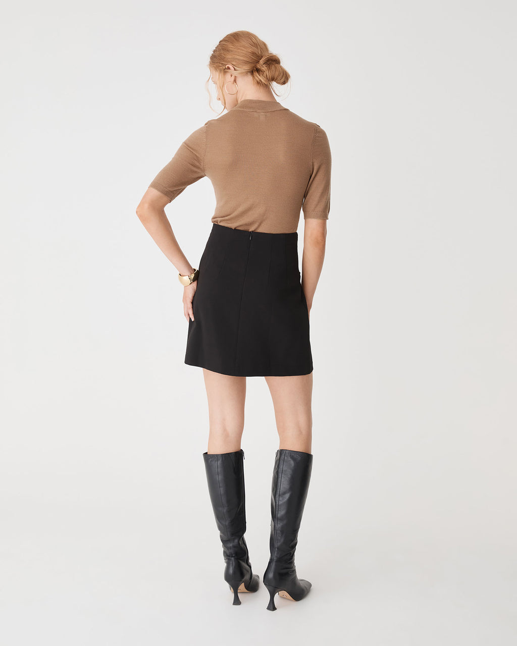 Ellen Wool Short Sleeve Knit