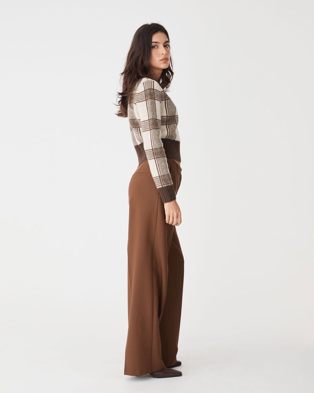 Francesca Check Jumper
