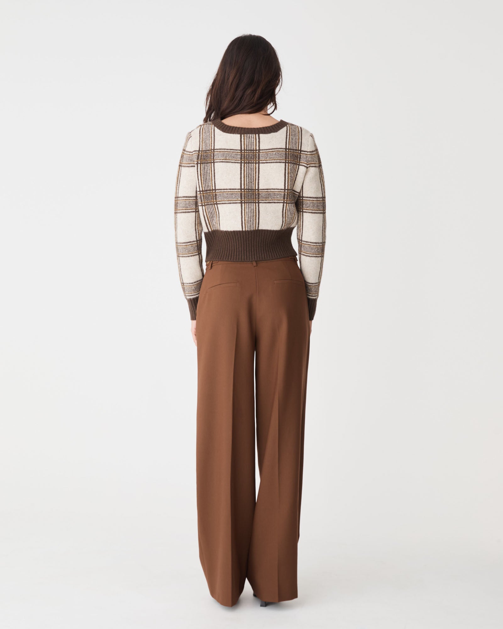 Francesca Check Jumper
