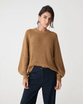 Meg Crew Neck Rib Knit Jumper