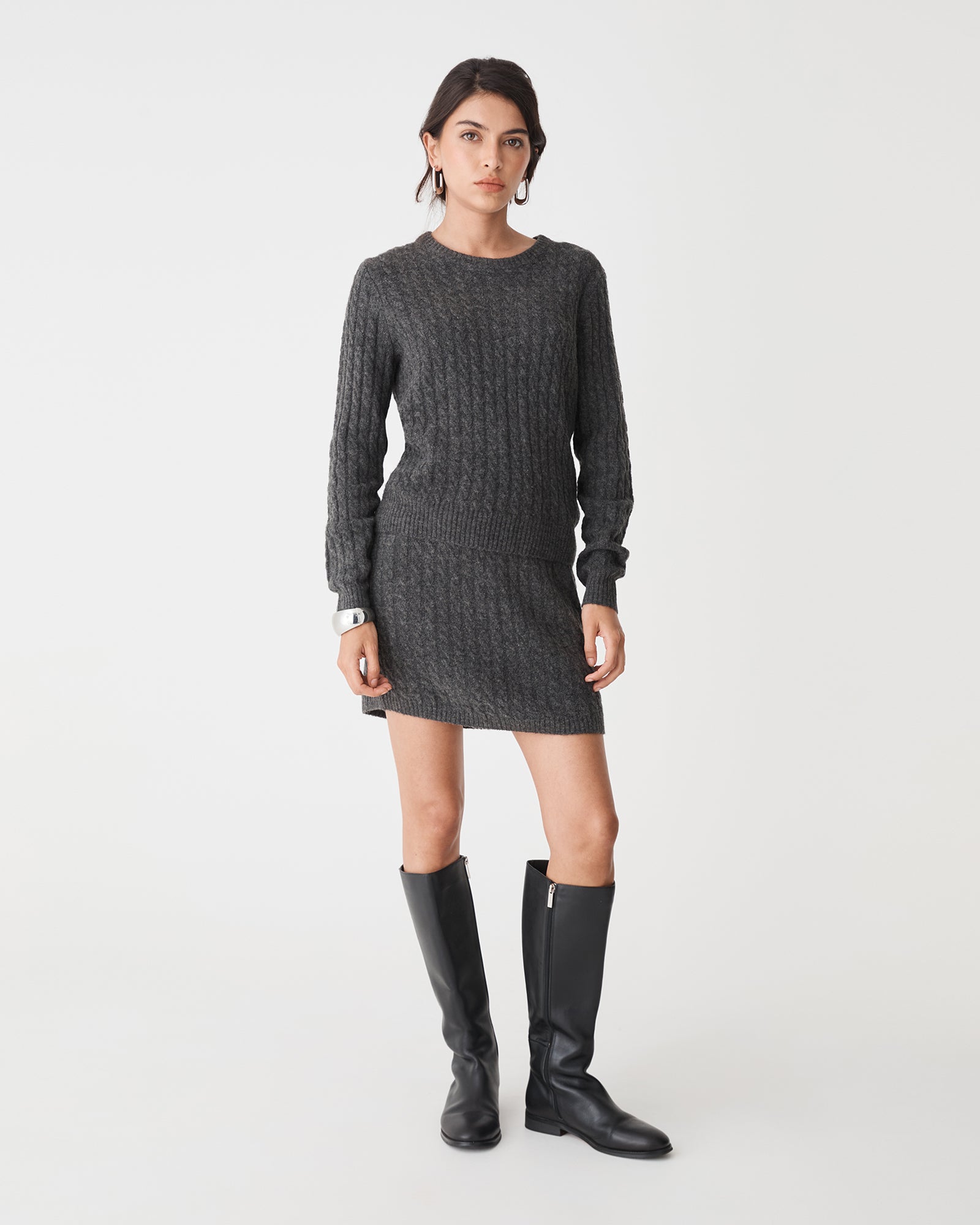 Andie Cable Knit Jumper