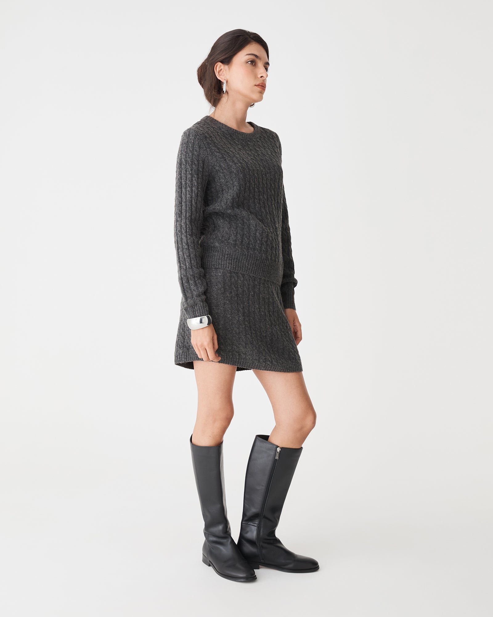 Andie Cable Knit Jumper