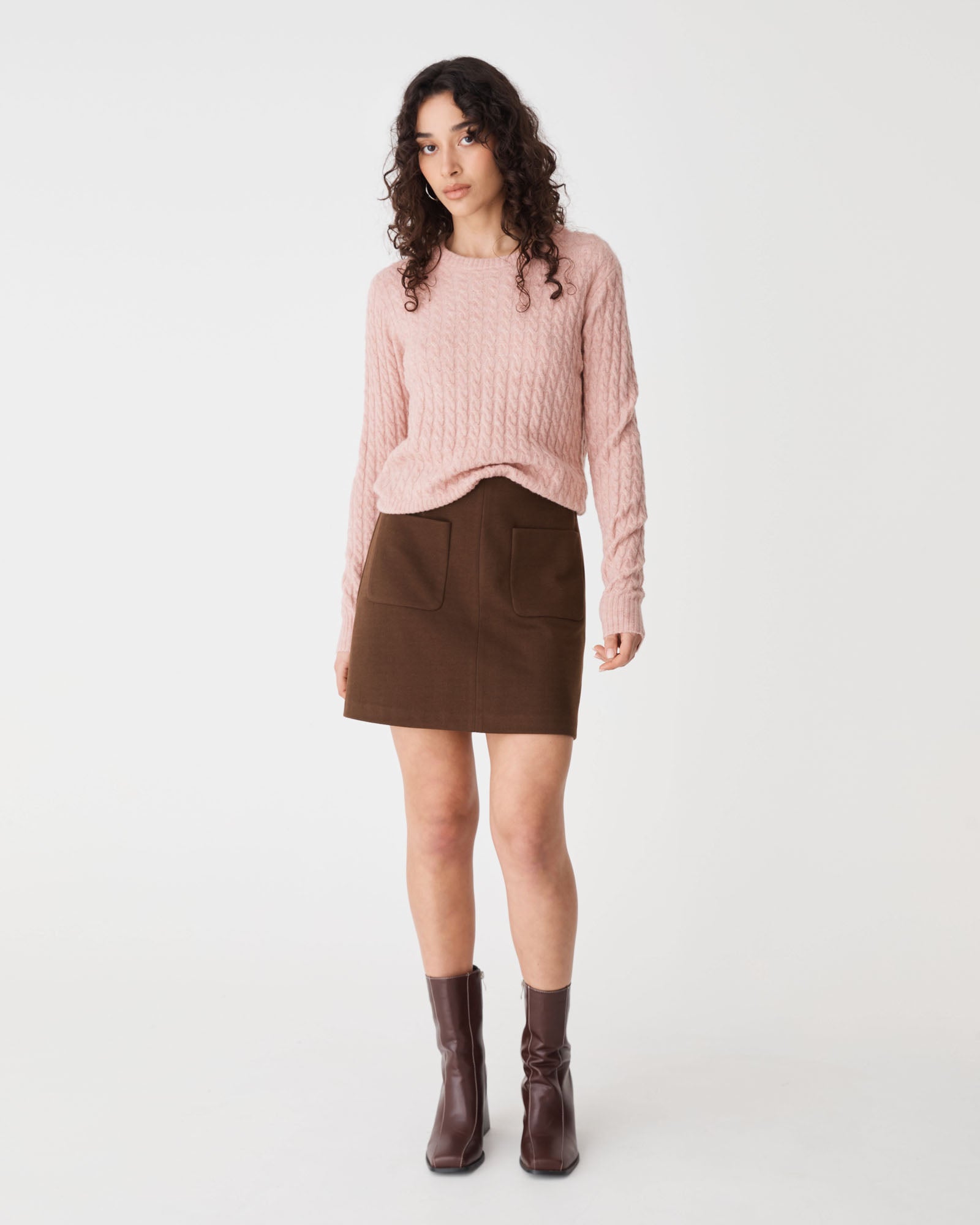 Andie Cable Knit Jumper