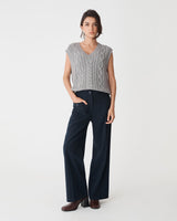 Poppy Sleeveless Cable Knit