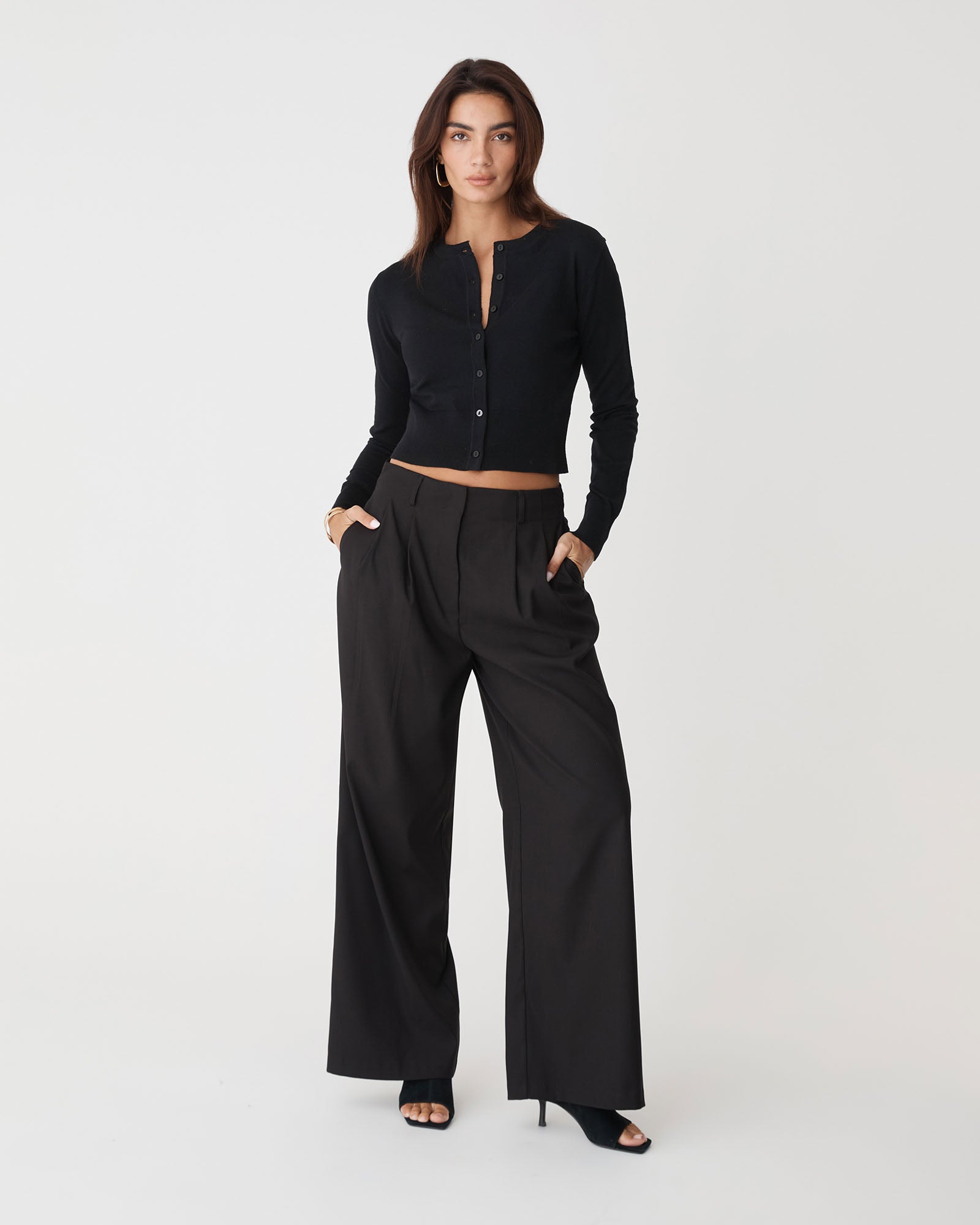 Cassie Crew Neck Cardigan