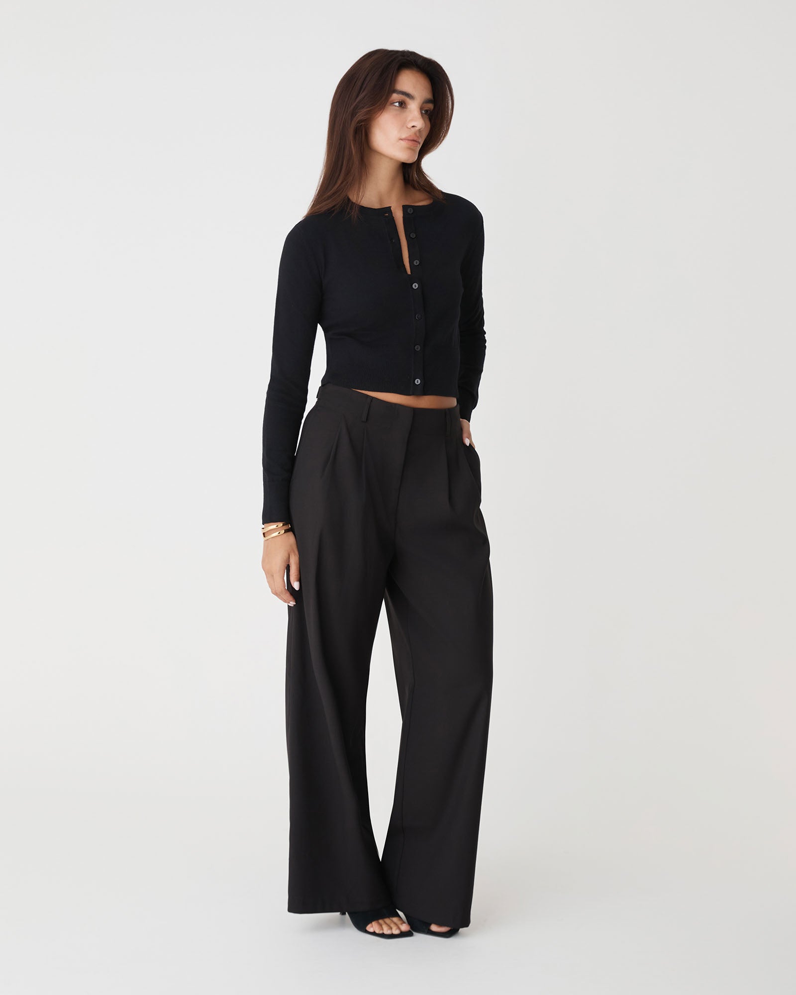 Cassie Crew Neck Cardigan