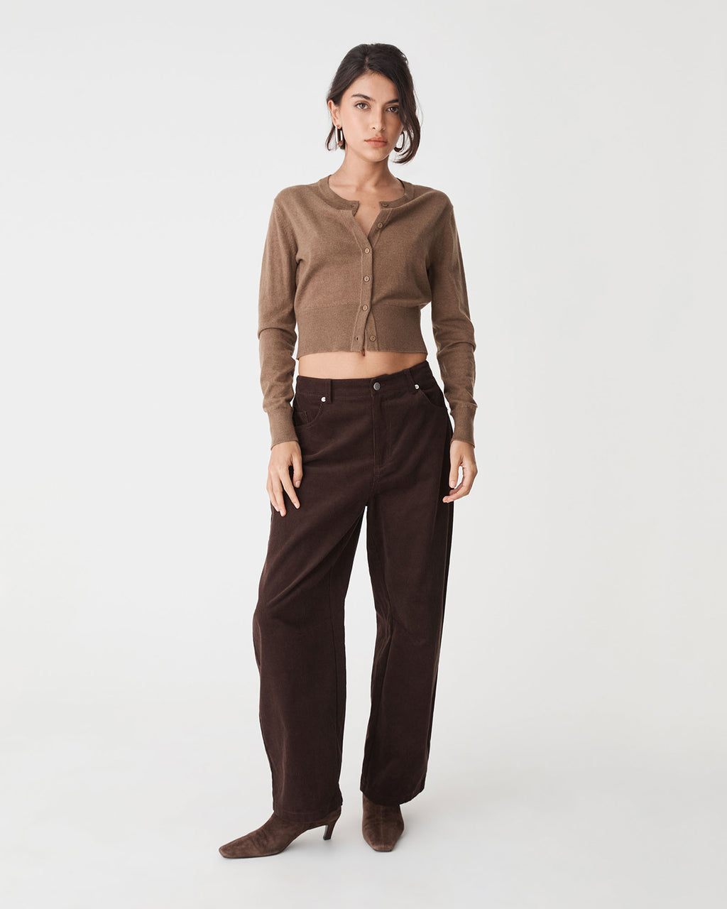 Cassie Crew Neck Cardigan