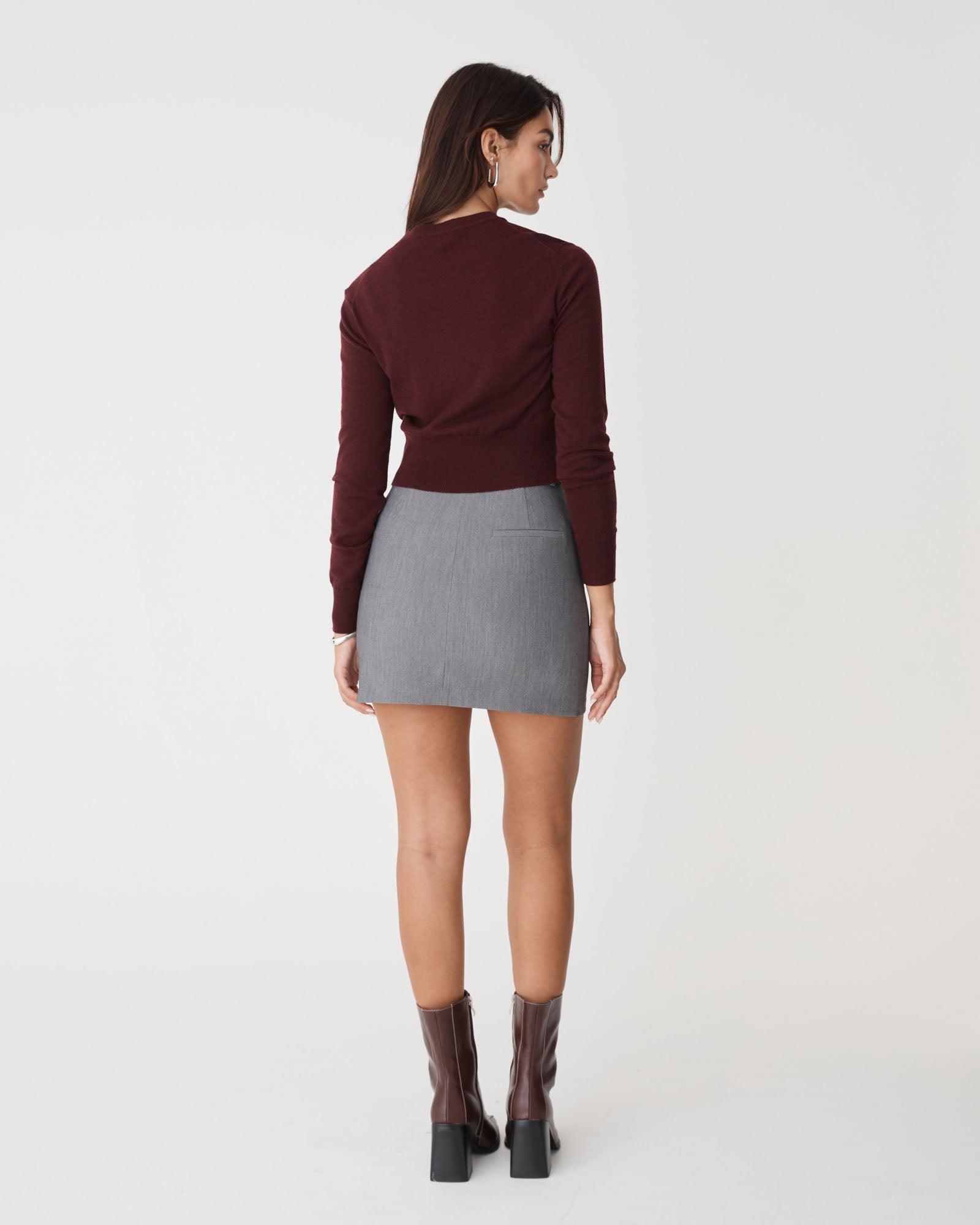 Cassie Crew Neck Cardigan