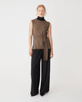 Nora Sleeveless Tie Waist Knit