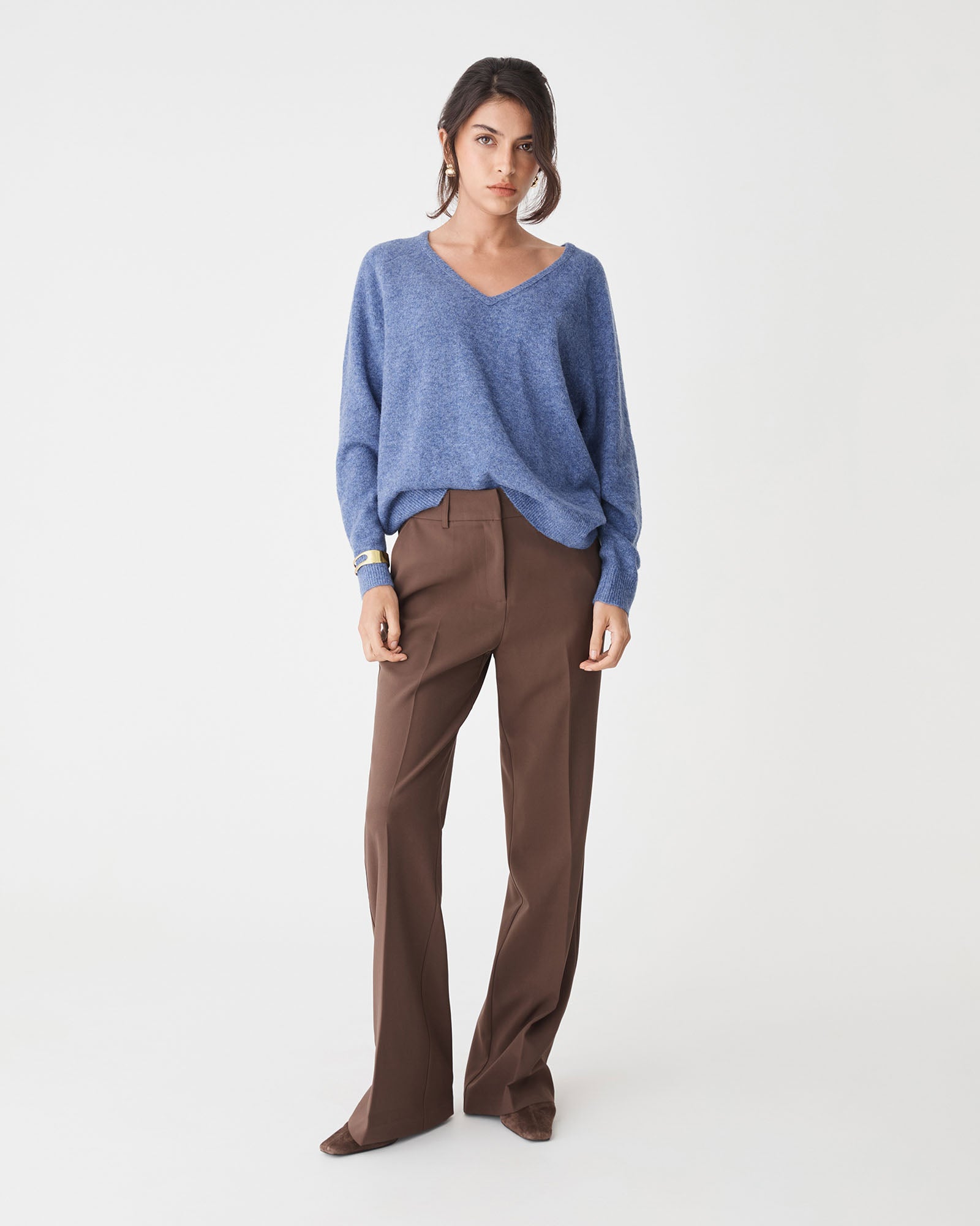 Octavia V-Neck Jumper