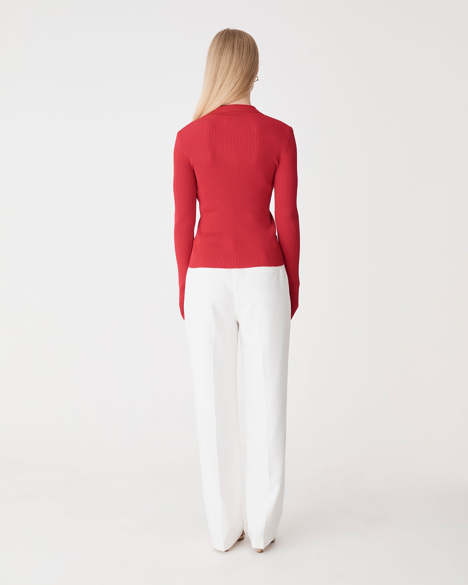 Bristol Collared Rib Cardigan