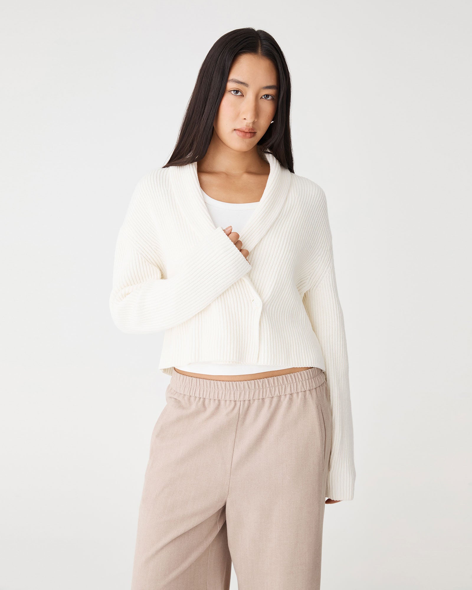 Avery Shawl Collar Cardigan