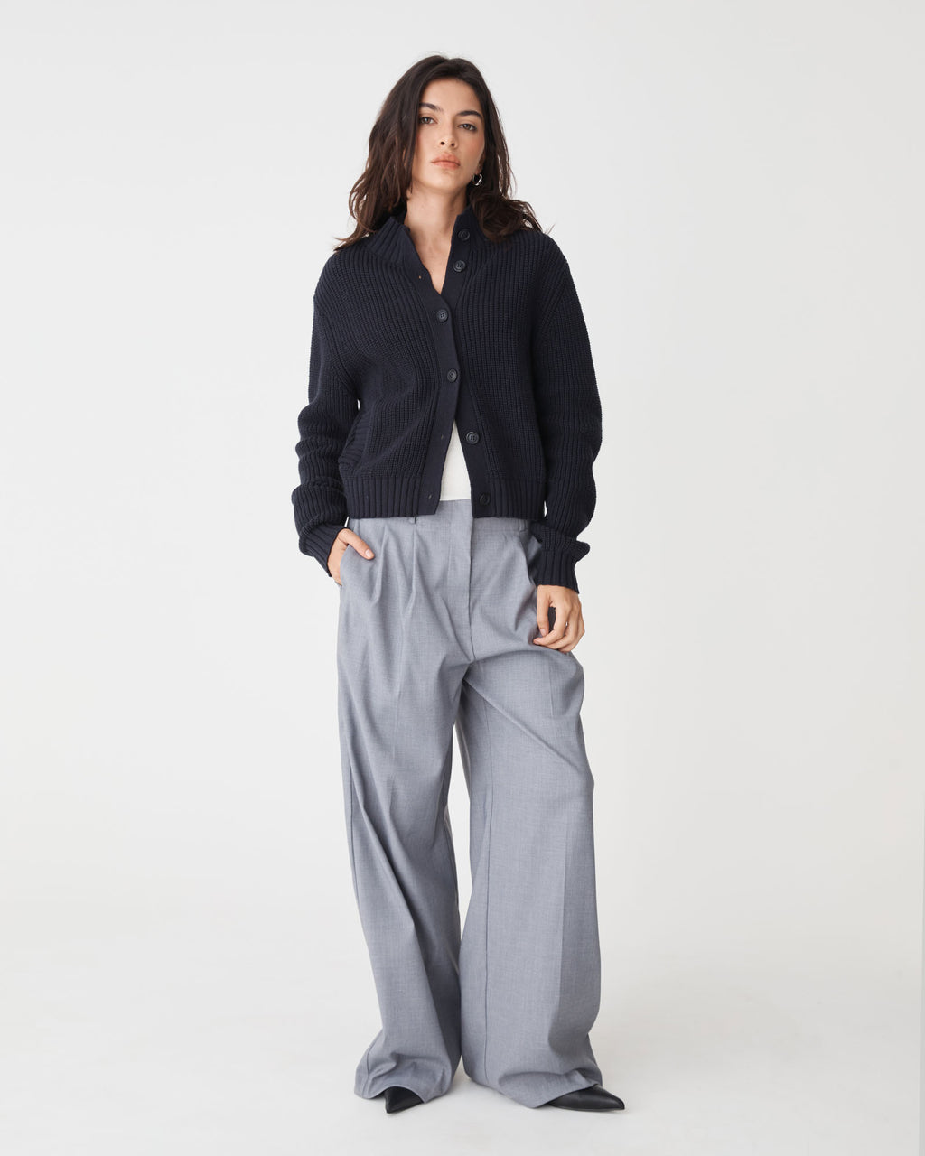 Petra Rib Knit Cardigan