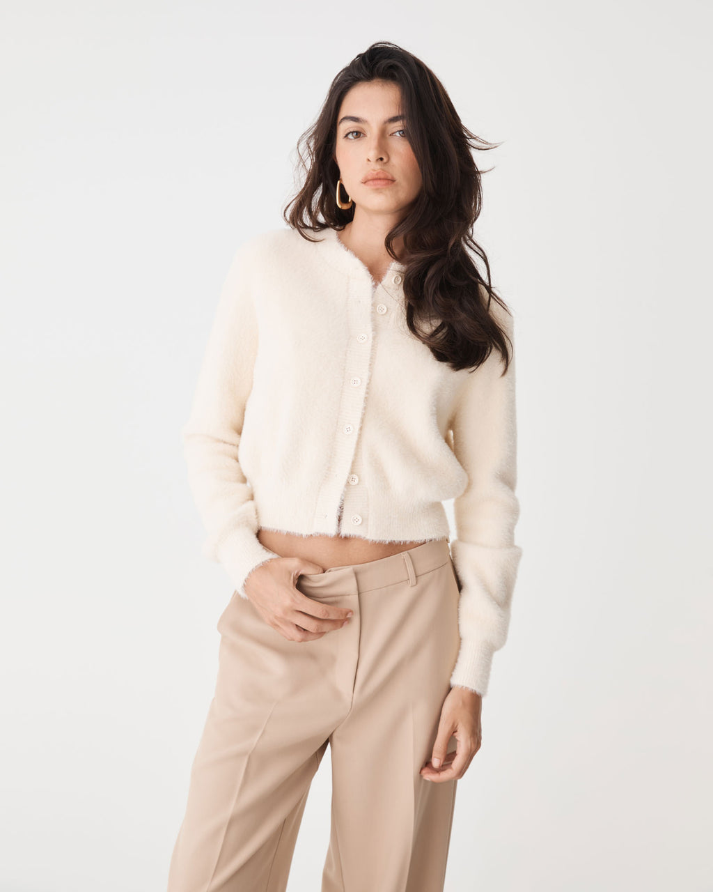 Vanessa Fluffy Cardigan