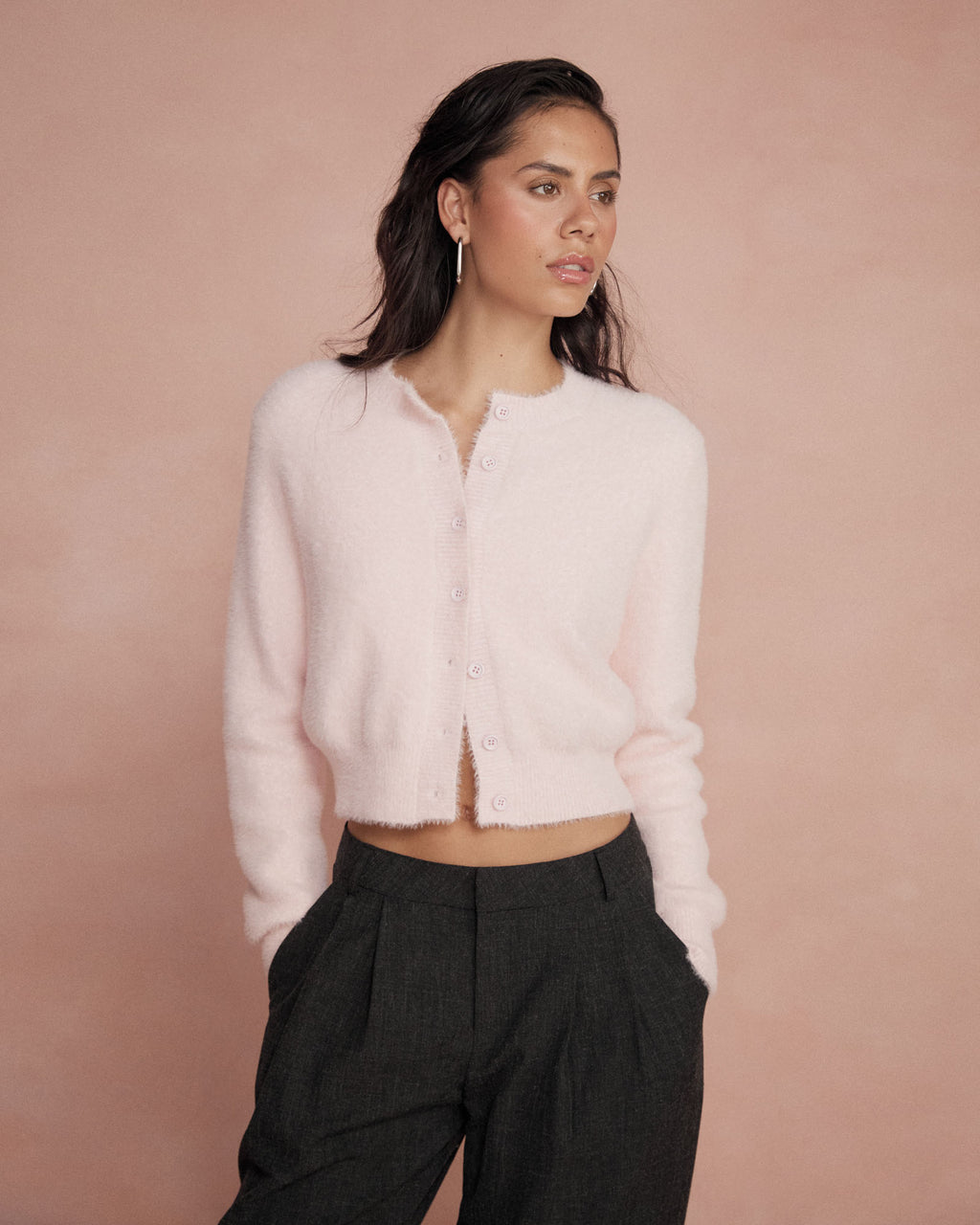 Vanessa Fluffy Cardigan
