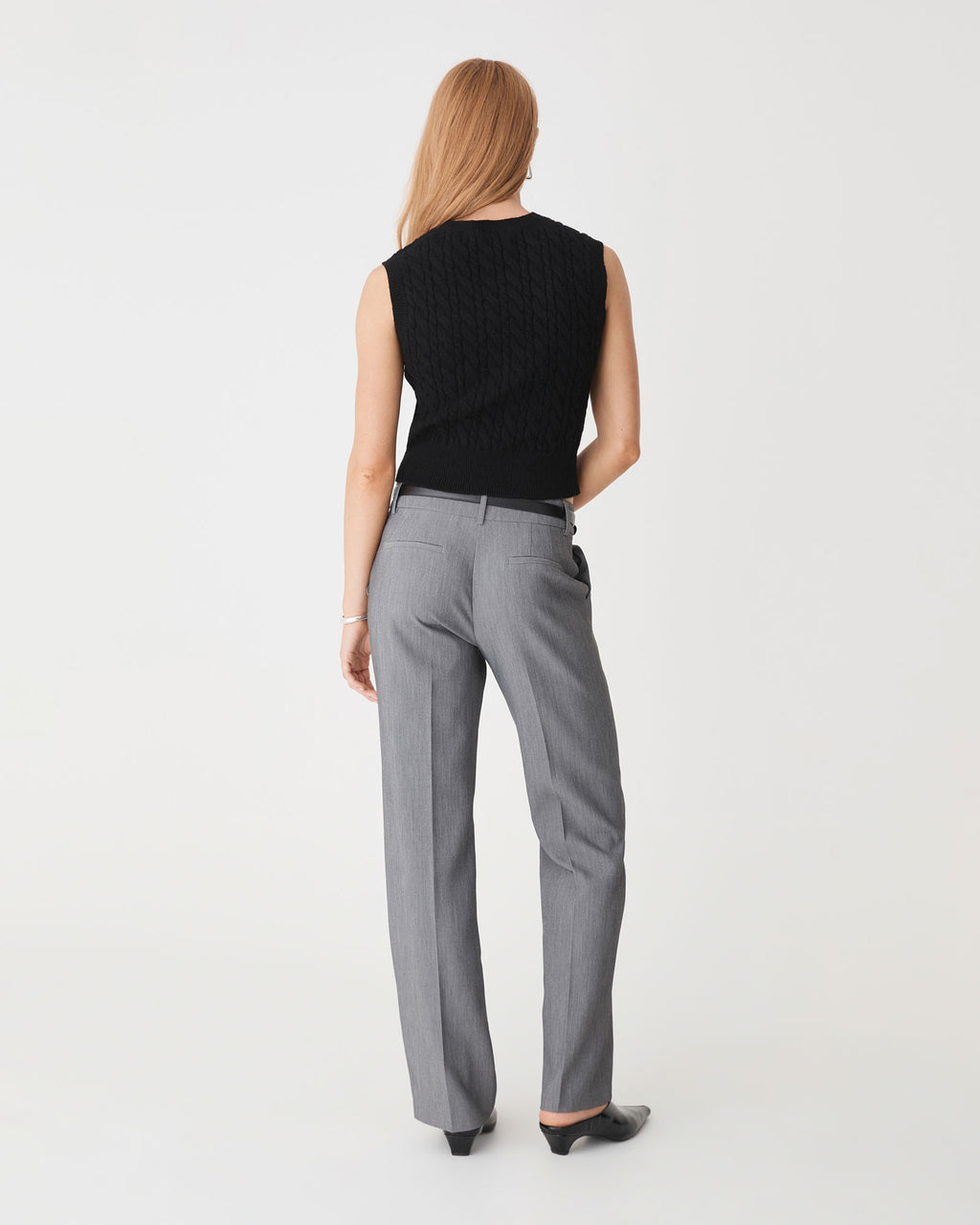 Frankie Sleeveless Cable Knit