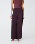 Asma Satin Wide Leg Pants