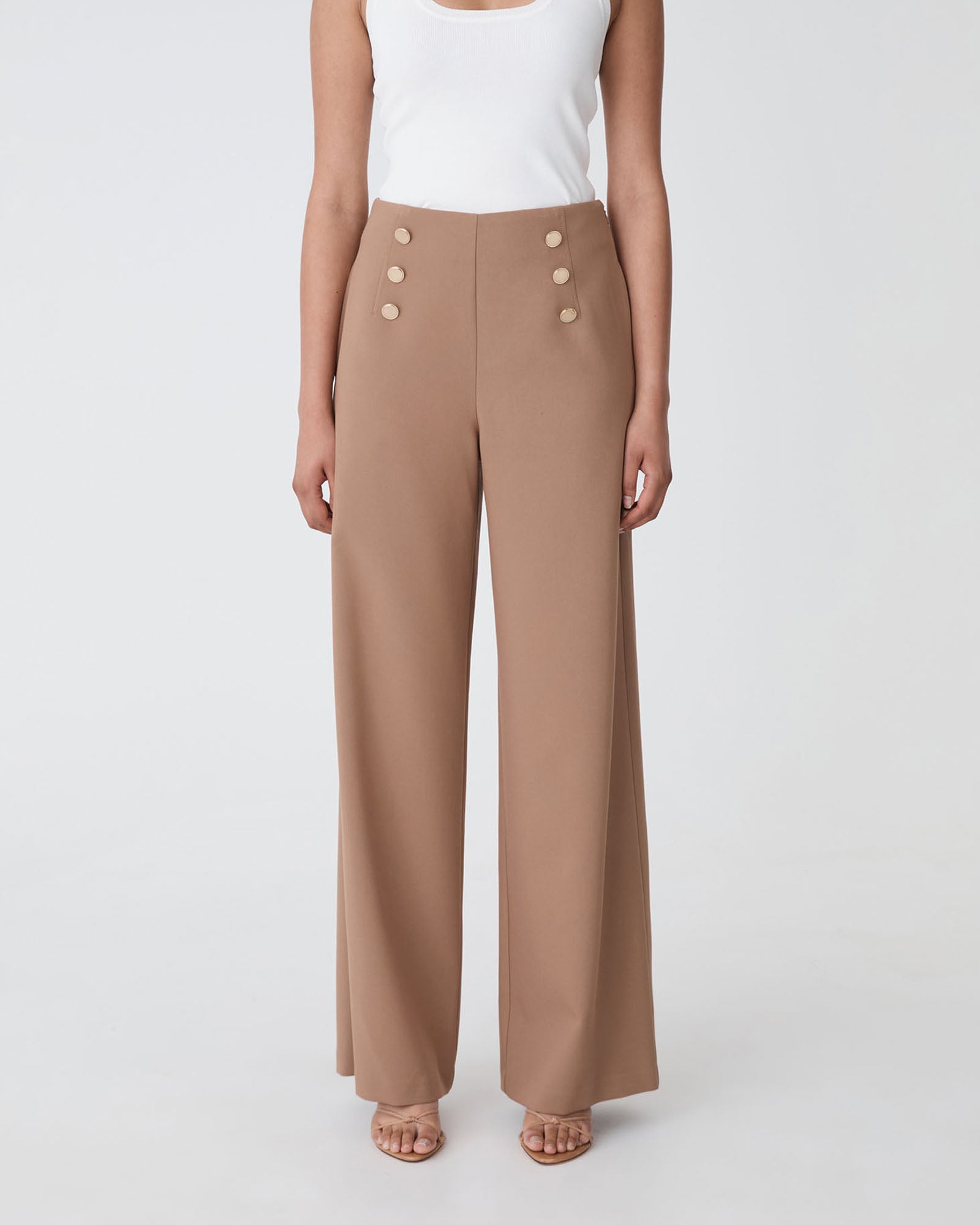 Evie Wide Leg Sailor Pants