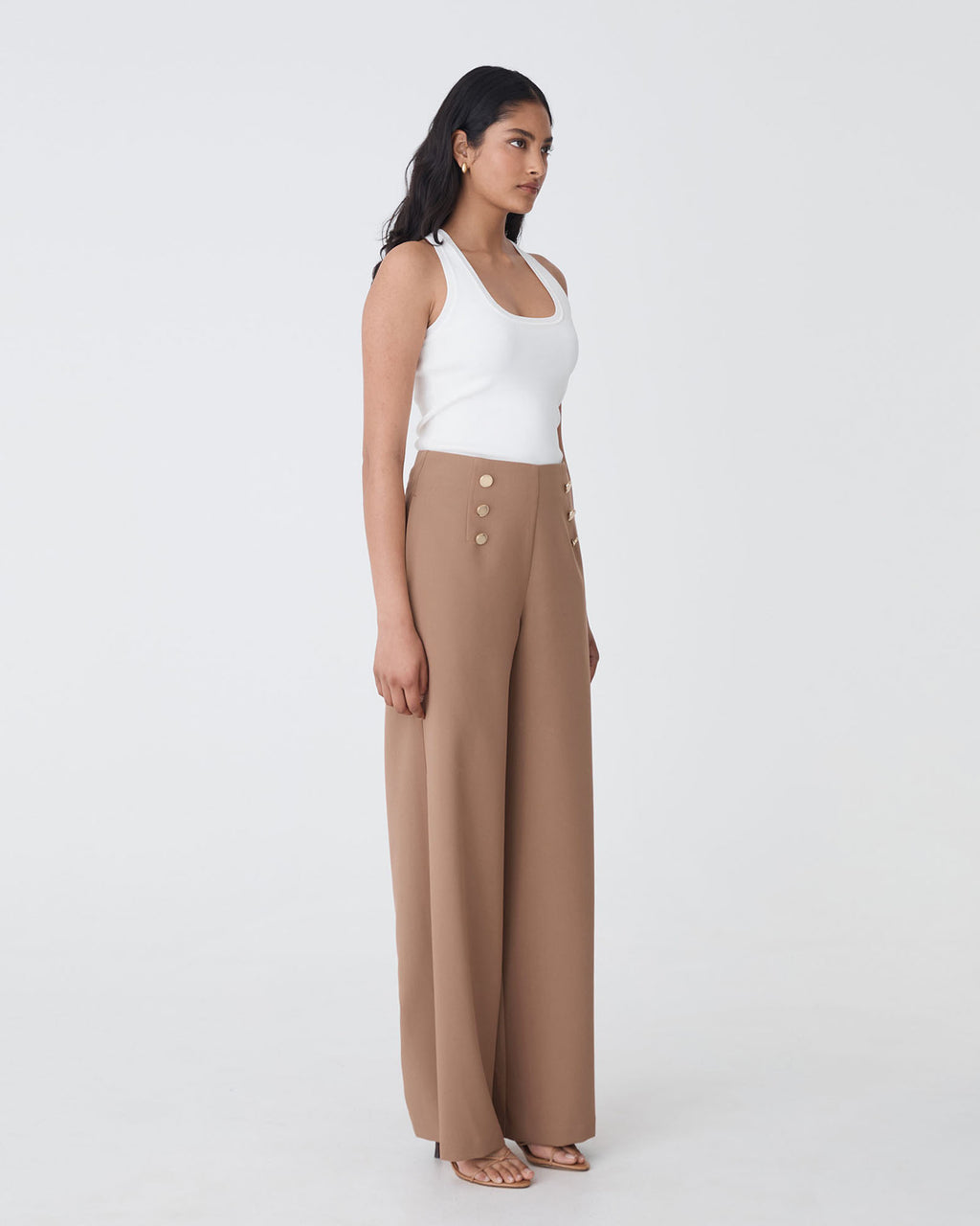 Evie Wide Leg Sailor Pants