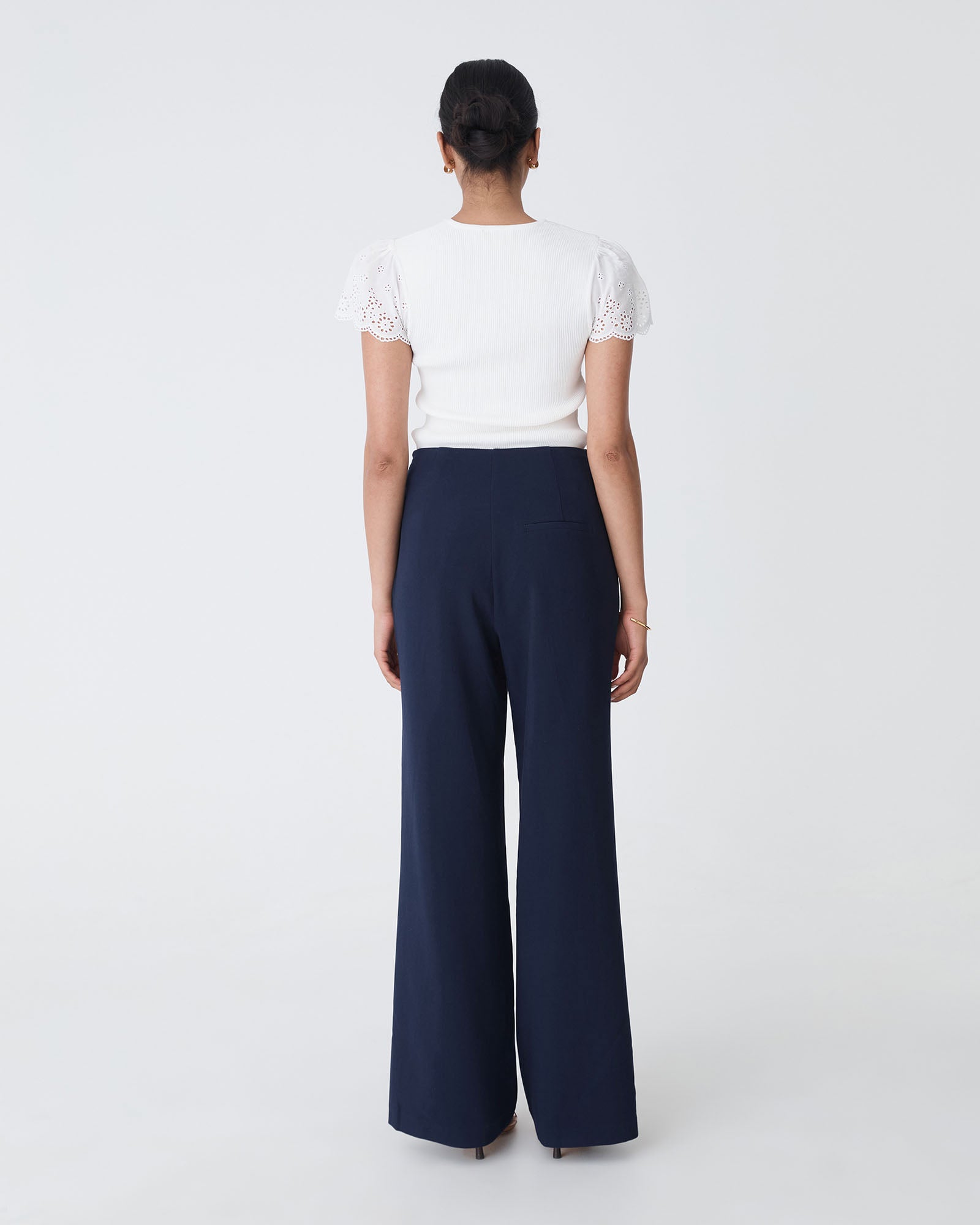 Evie Wide Leg Sailor Pants