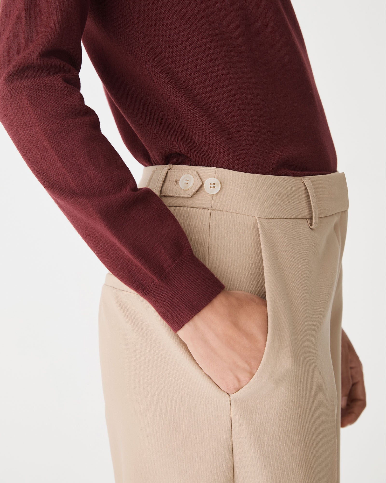 Ash Adjustable Waist Pants
