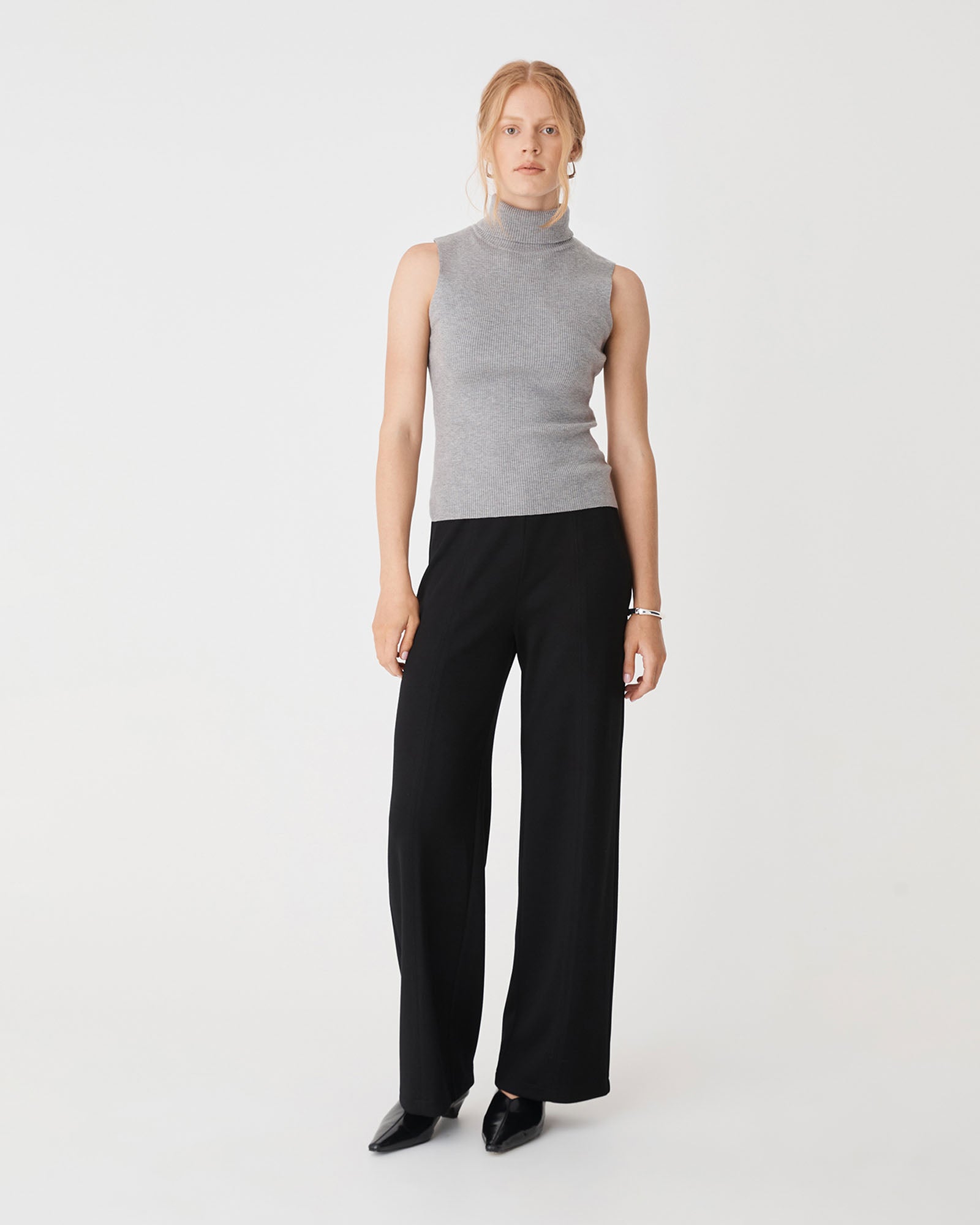 Juno Wide Leg Ponte Pants