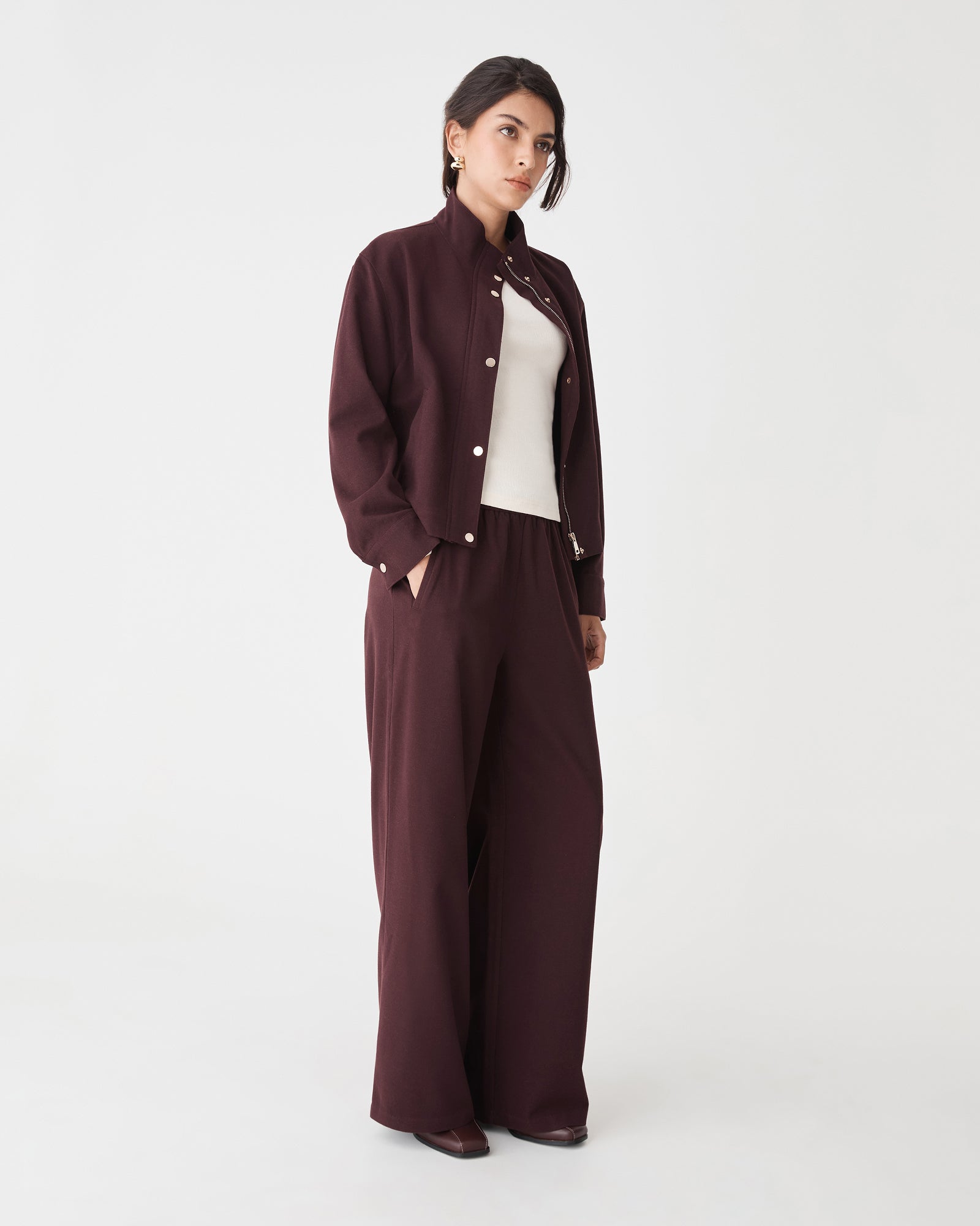 Irene Elastic Waist Pants