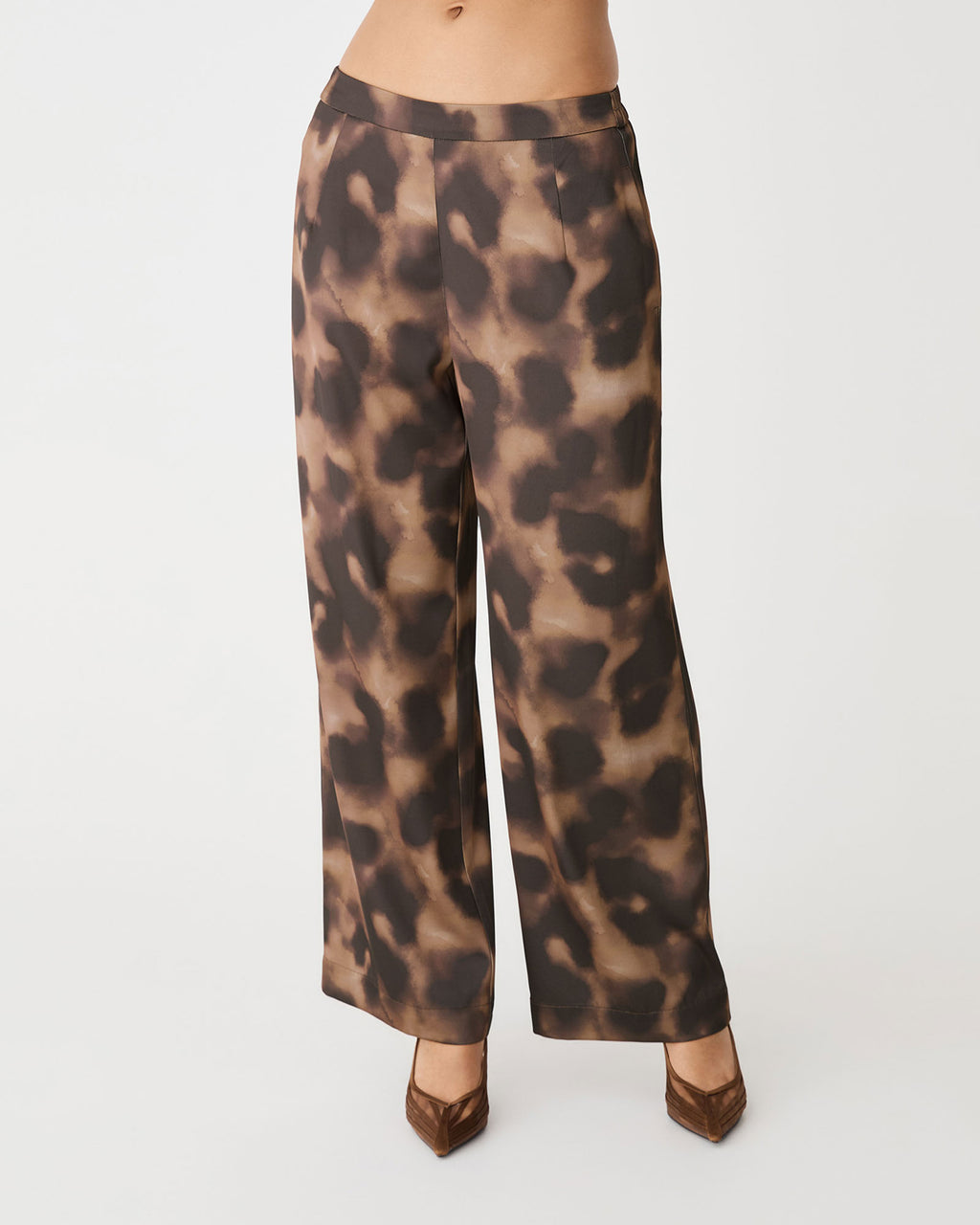 Savanna Printed Satin Pants