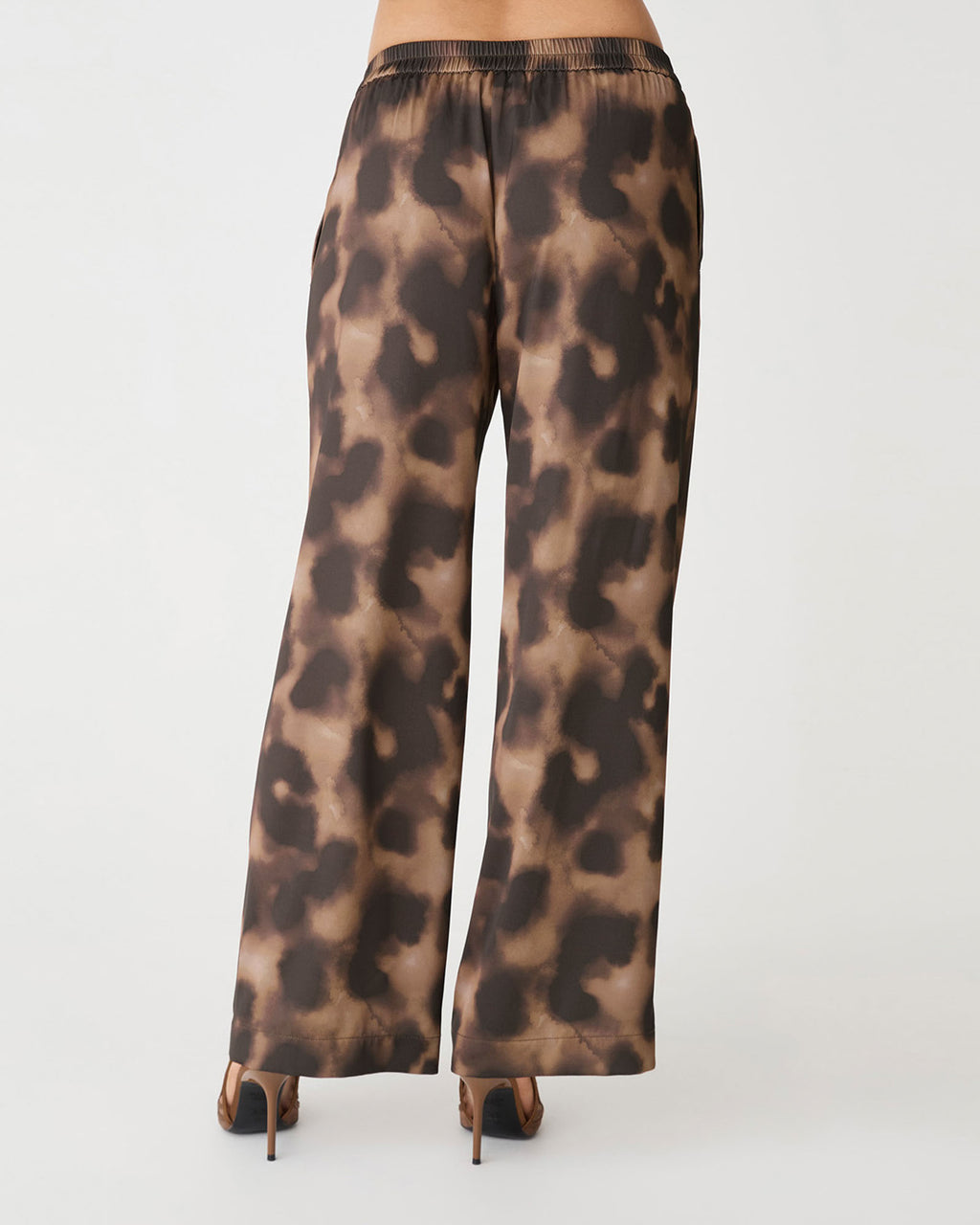 Savanna Printed Satin Pants