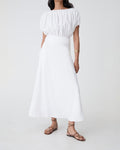 Goulbury A-Line Midi Skirt