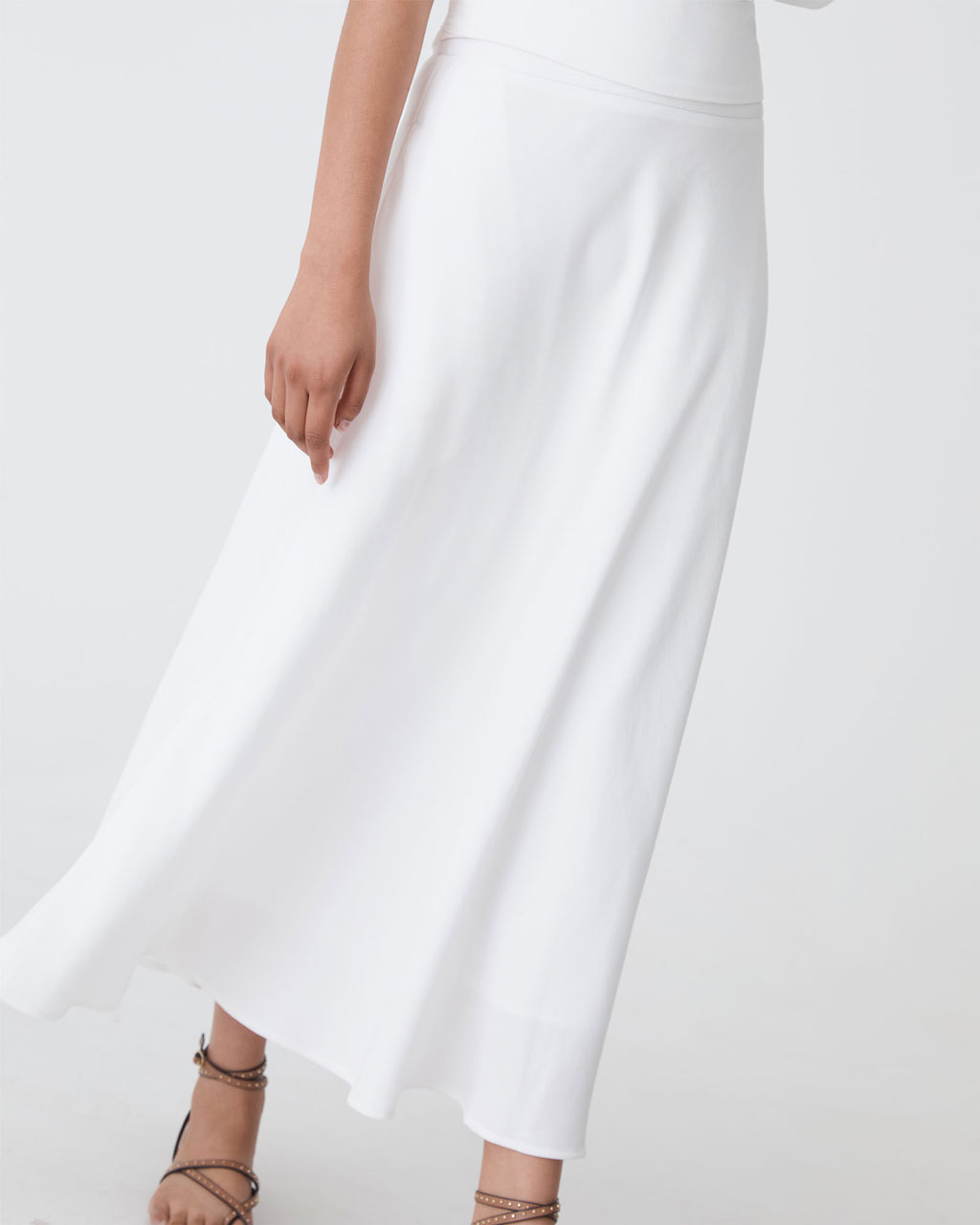Goulbury A-Line Midi Skirt