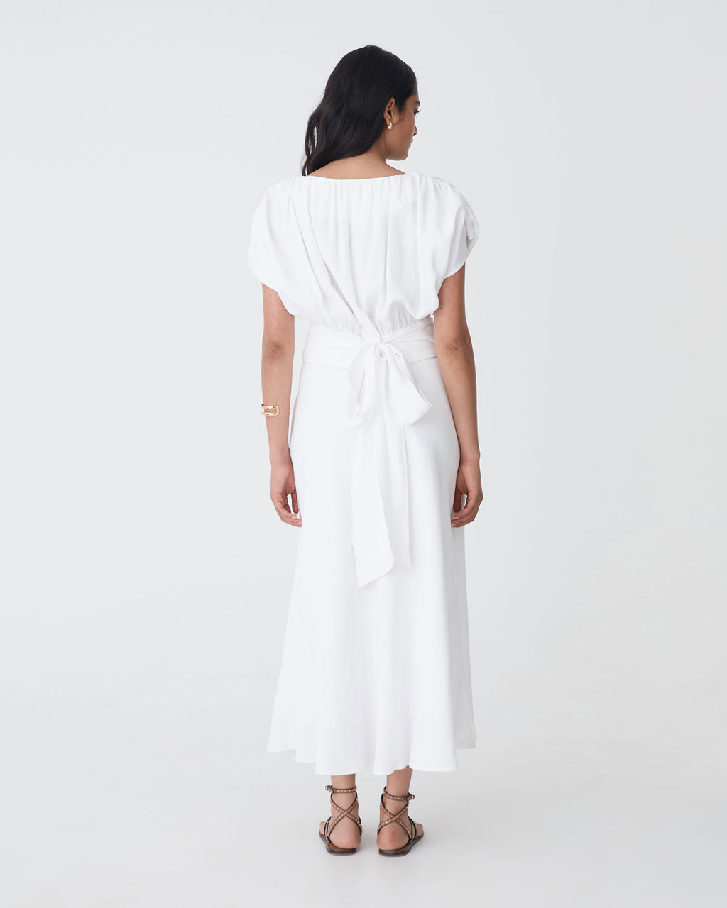 Goulbury A-Line Midi Skirt