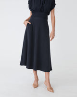 Goulbury A-Line Midi Skirt